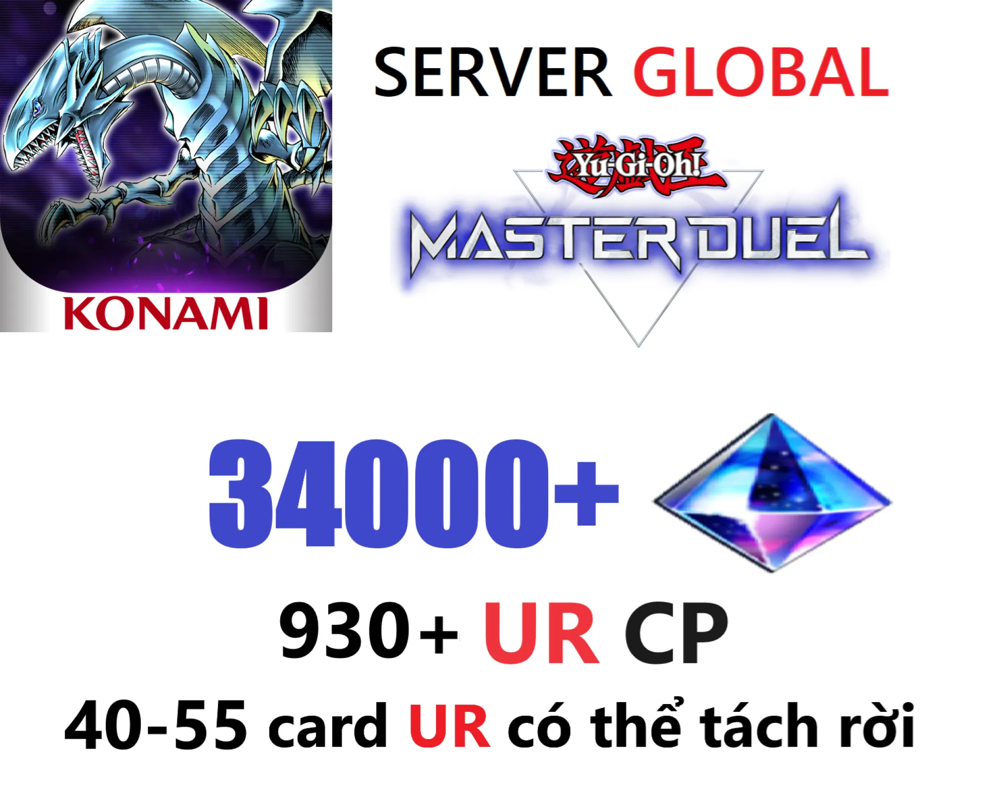 [ GLOBAL ] 34k Diamonds + 930...