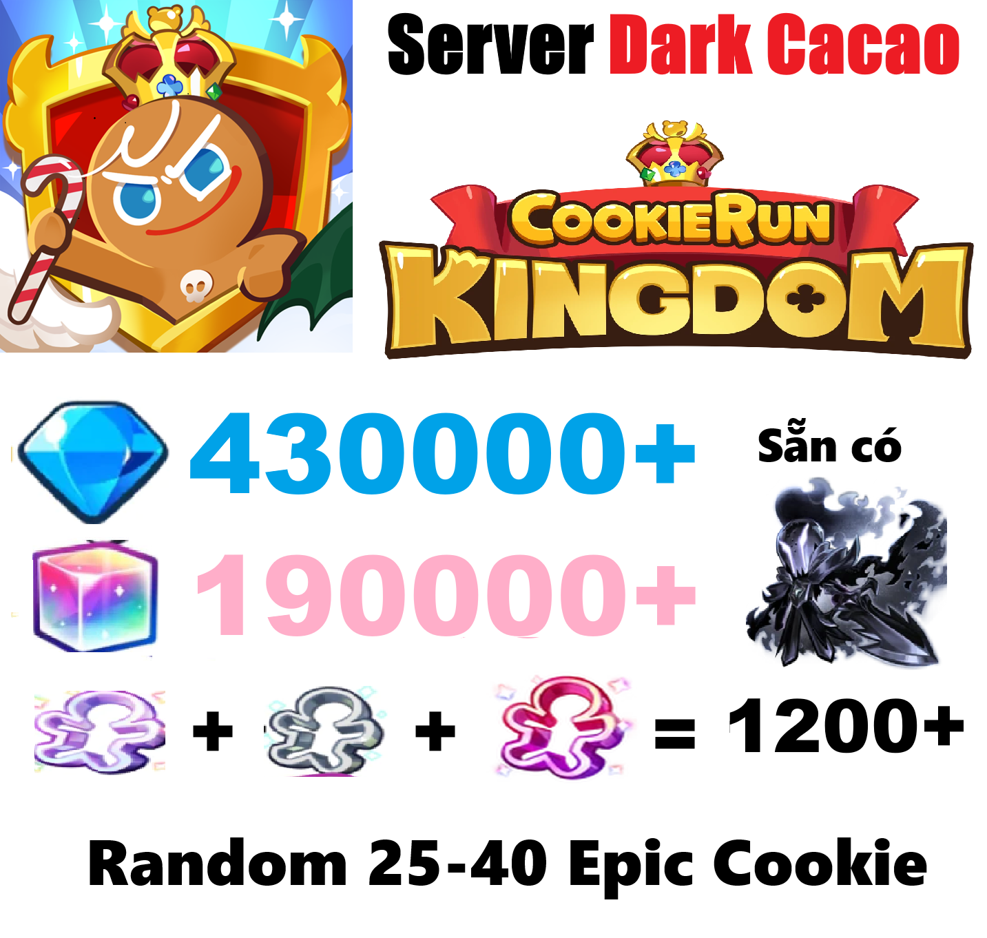 [ Dark Cacao ] Cookie run : ki...