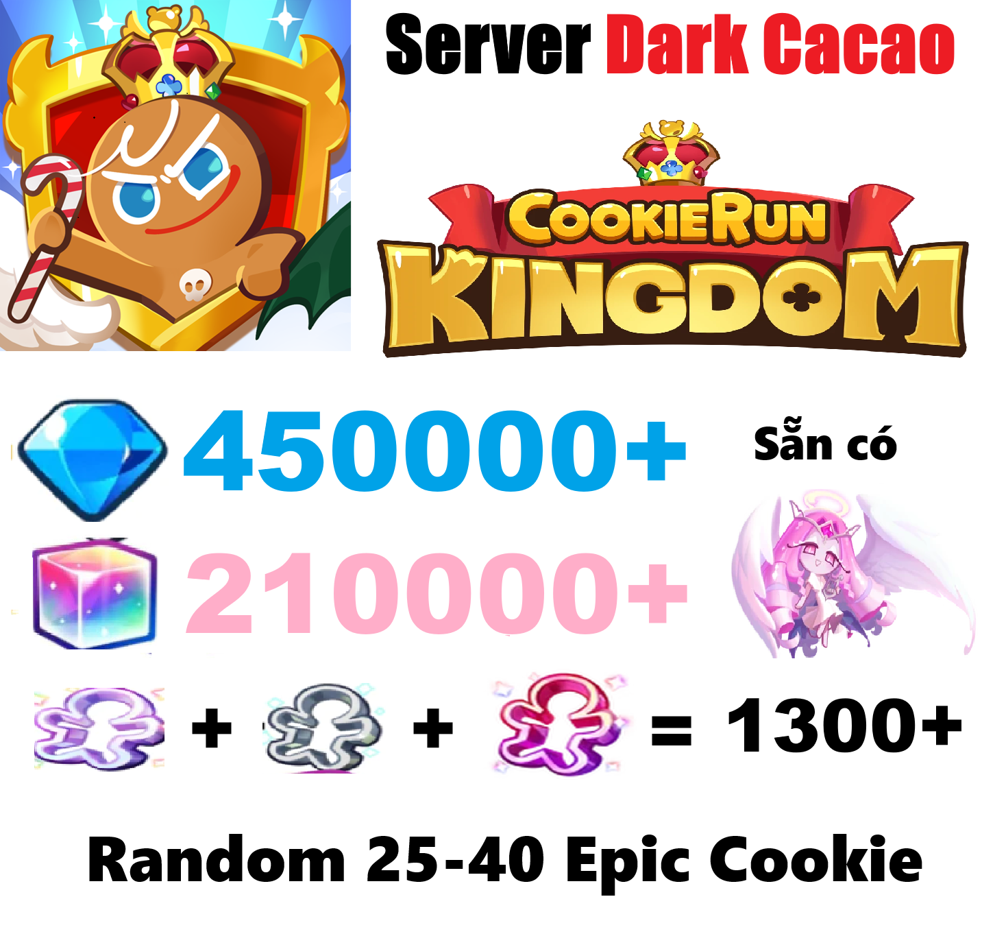[ Dark Cacao ] Cookie run : ki...