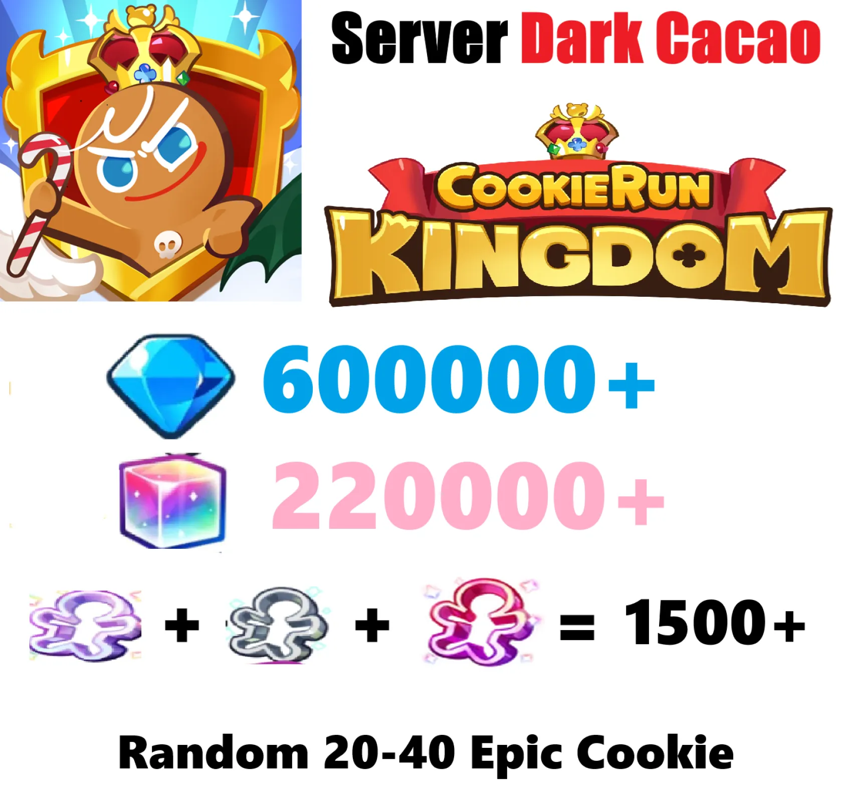 [ Dark Cacao ] Cookie run : ki...