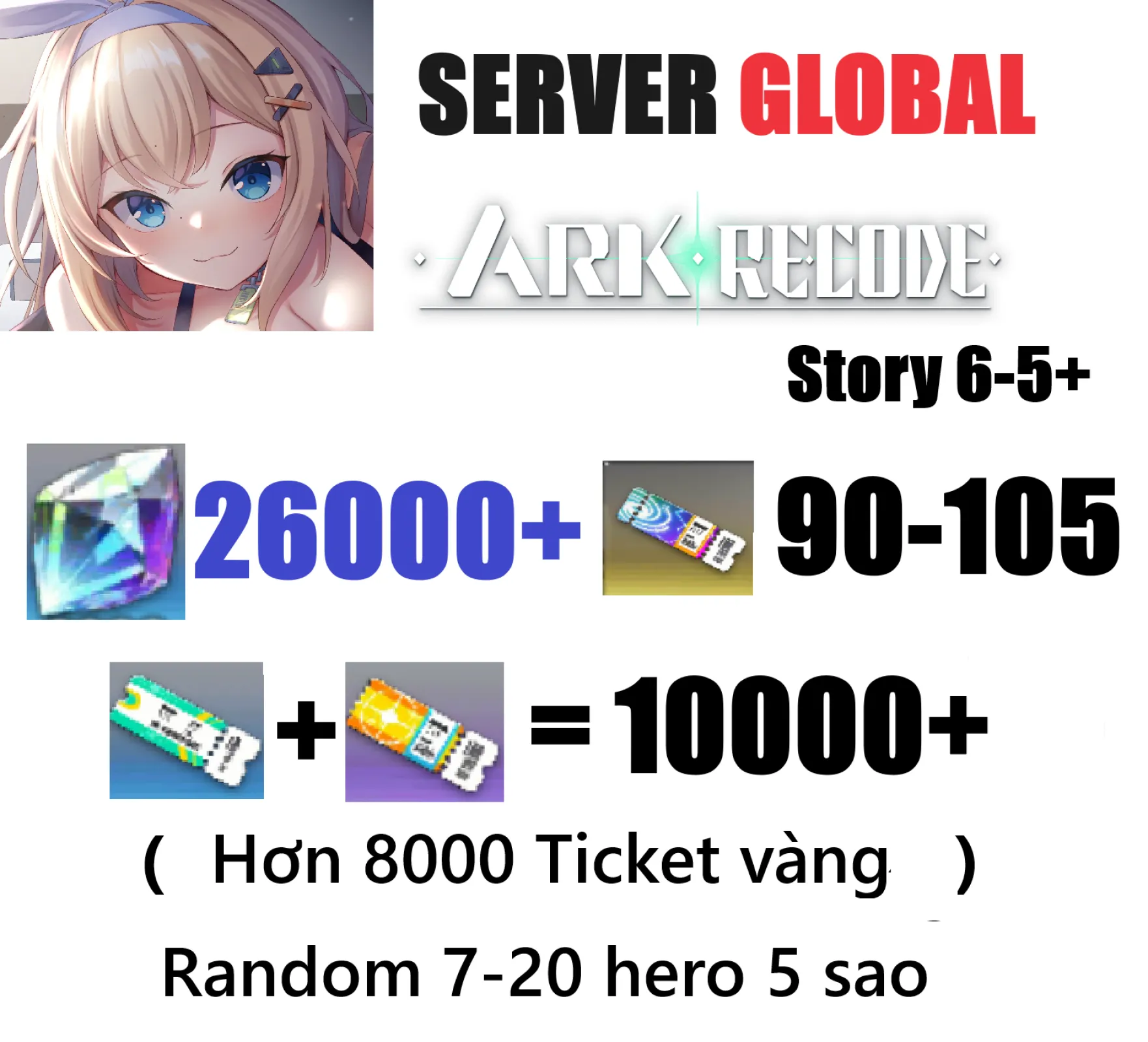 [ Global ] Ark Re:Code reroll...