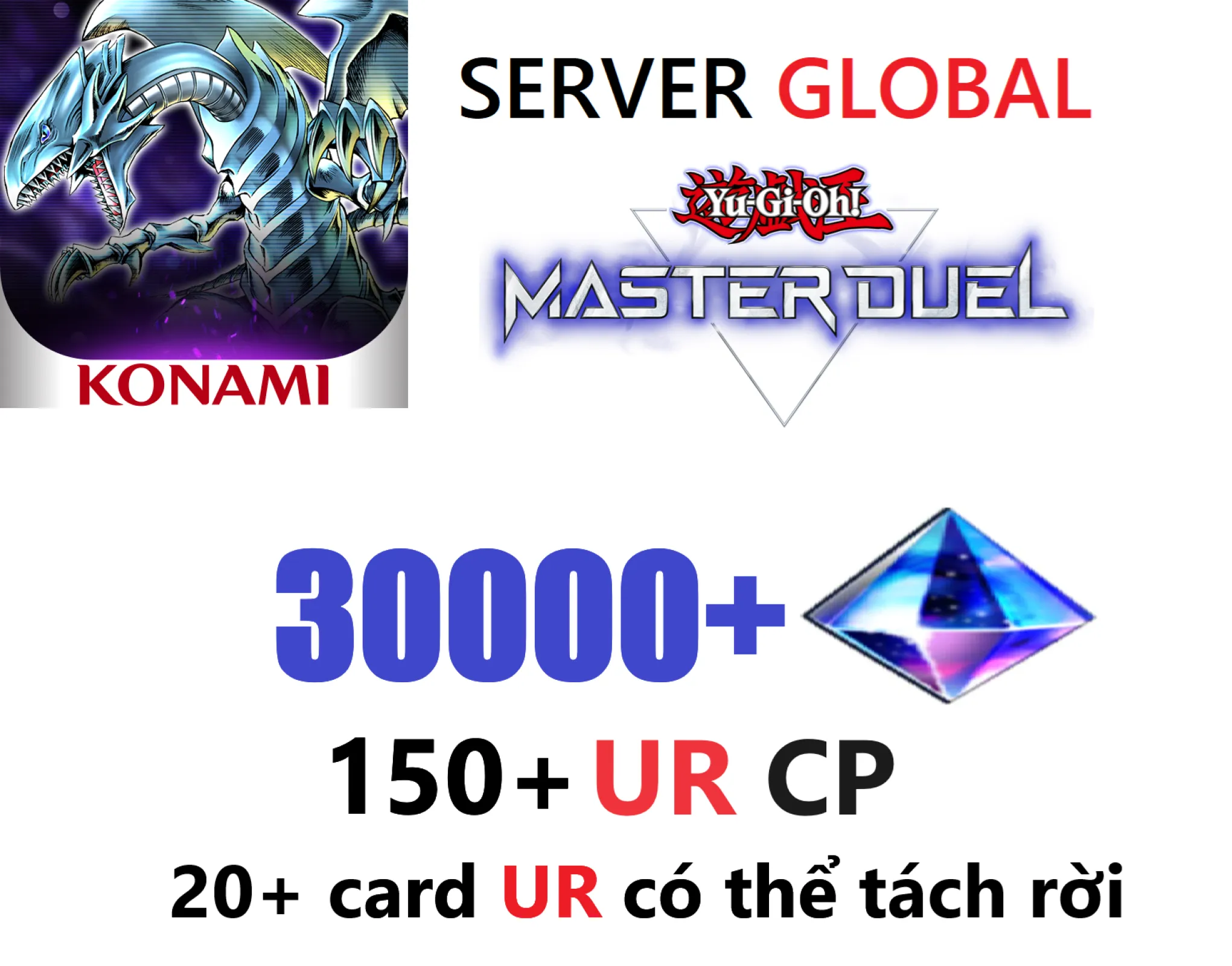 [ GLOBAL ] 30k Diamonds + 150...