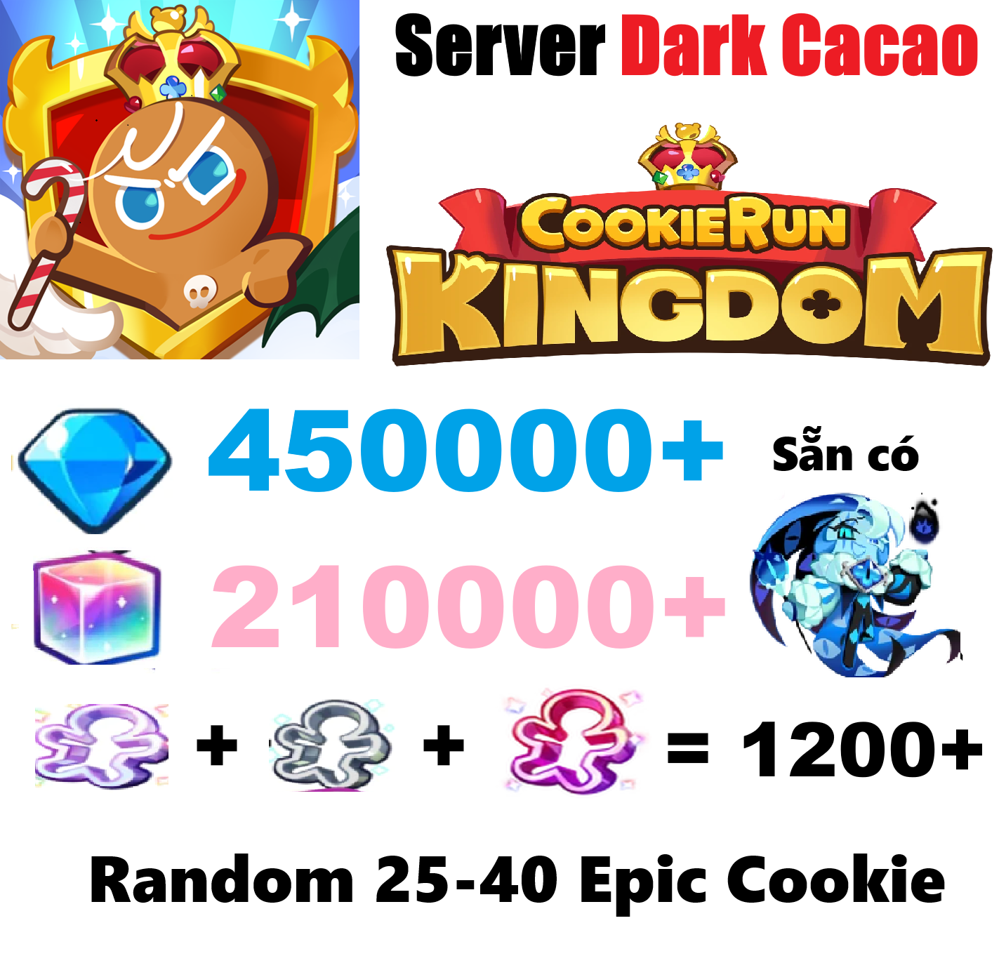 [ Dark Cacao ] Cookie run : ki...