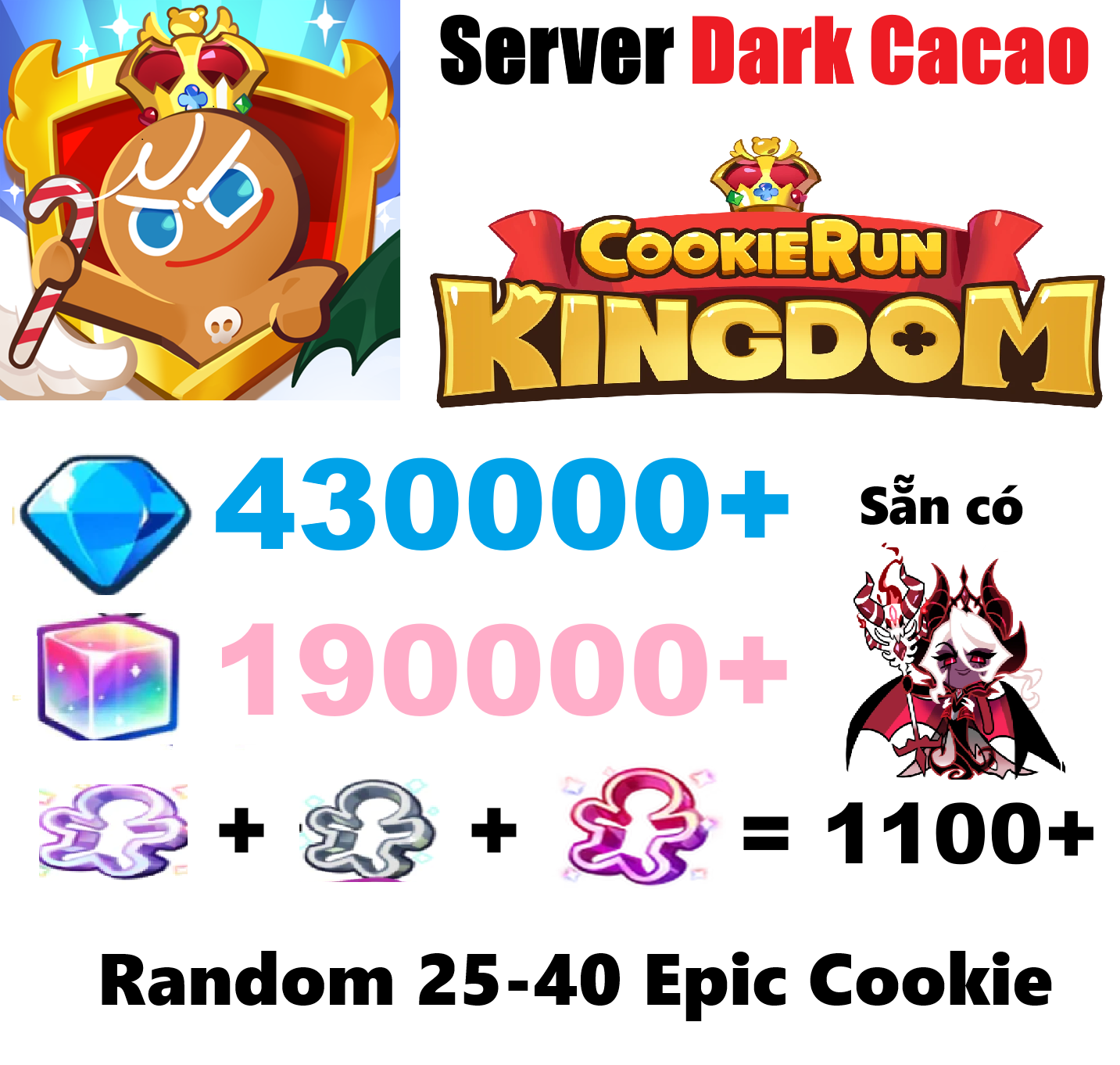[ Dark Cacao ] Cookie run : ki...